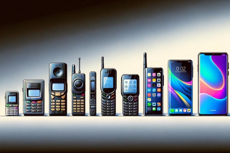 Evolução dos Celulares